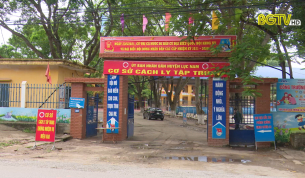 Lục Nam: Kinh nghiệm ph&ograve;ng l&acirc;y nhiễm ch&eacute;o trong khu c&aacute;ch ly tập trung