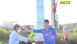 Lục Nam ph&aacute;t huy vai tr&ograve; của tổ Covid cộng đồng ph&ograve;ng chống dịch