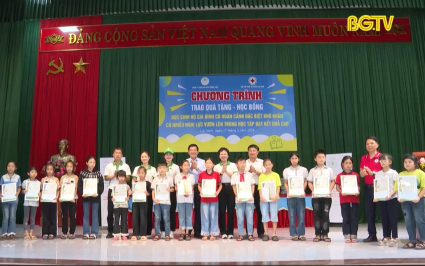 Lục Nam quan t&acirc;m chăm lo trẻ em c&oacute; ho&agrave;n cảnh đặc biệt kh&oacute; khăn