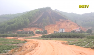 Lục Nam tăng cường quản l&yacute; khai th&aacute;c đất san lấp