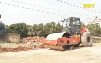 Lục Ngạn đảm bảo tiến độ thi c&ocirc;ng c&aacute;c c&ocirc;ng tr&igrave;nh 