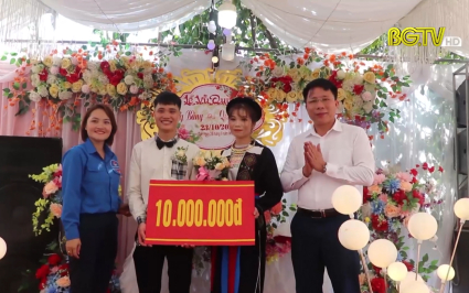 Lục Ngạn: Đ&aacute;m cưới điểm kh&ocirc;i phục bản sắc văn h&oacute;a Cao Lan