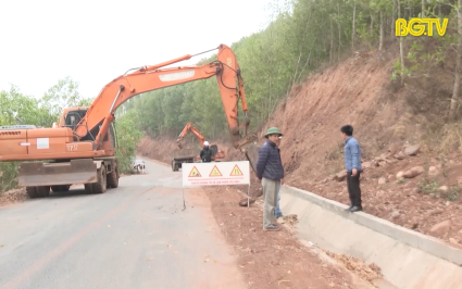 Lục Ngạn đẩy nhanh tiến độ c&aacute;c dự &aacute;n giao th&ocirc;ng trọng điểm 