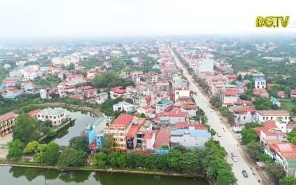 Lục Ngạn đẩy nhanh tiến độ x&acirc;y dựng n&ocirc;ng th&ocirc;n mới