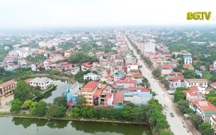 Huyện Lục Ngạn đẩy nhanh tiến độ x&acirc;y dựng n&ocirc;ng th&ocirc;n mới