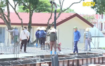 Lục Ngạn quan t&acirc;m đầu tư cơ sở vật chất 