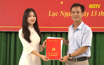 Lục Ngạn quan t&acirc;m ph&aacute;t triển đảng vi&ecirc;n