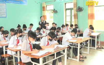 Lục Ngạn tăng tốc &ocirc;n luyện thi v&agrave;o lớp 10 THPT