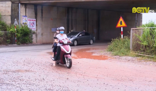 Mất ATGT khu vực hầm chui d&acirc;n sinh cao tốc Bắc Giang - Lạng Sơn