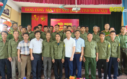 M&ocirc; h&igrave;nh điểm tổ tuần tra nh&acirc;n d&acirc;n tham gia đảm bảo ANTT v&agrave; quản l&yacute; bảo vệ rừng