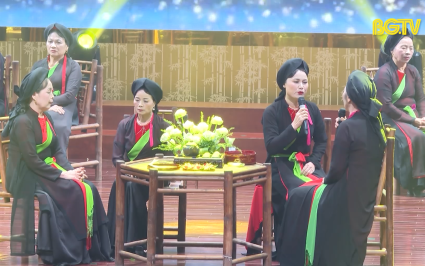 Mở rộng kh&ocirc;ng gian, bảo tồn n&eacute;t độc đ&aacute;o, đặc trưng của quan họ 