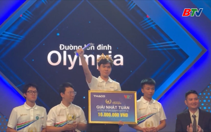 Nam sinh Chuy&ecirc;n Bắc Ninh chiến thắng trận đầu ti&ecirc;n của Olympia năm thứ 26