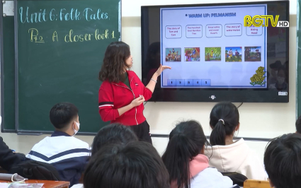 N&acirc;ng cao chất lượng dạy v&agrave; học m&ocirc;n Tiếng Anh 
