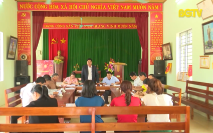 N&acirc;ng cao chất lượng sinh hoạt Chi bộ gắn với việc l&agrave;m cụ thể 