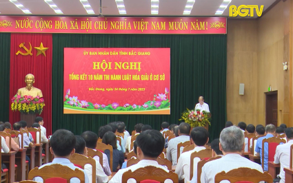 N&acirc;ng cao hiệu quả c&ocirc;ng t&aacute;c h&ograve;a giải ở cơ sở đ&aacute;p ứng nhiệm vụ t&igrave;nh h&igrave;nh mới