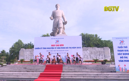 Ng&agrave;y cao điểm "Chiến sỹ t&igrave;nh nguyện v&igrave; văn minh đ&ocirc; thị" năm 2022