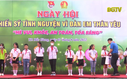 Ng&agrave;y hội chiến sĩ t&igrave;nh nguyện v&igrave; đ&agrave;n em th&acirc;n y&ecirc;u