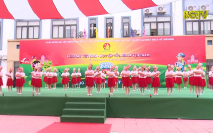 Ng&agrave;y hội "Thiếu nhi Việt Nam - Học tập tốt, r&egrave;n luyện chăm"