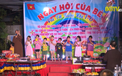 Ng&agrave;y Quốc tế thiếu nhi tại ng&ocirc;i ch&ugrave;a nh&acirc;n &aacute;i