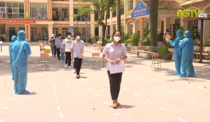 Ng&agrave;y thi đầu ti&ecirc;n kỳ thi tuyển sinh lớp 10 THPT diễn ra an to&agrave;n