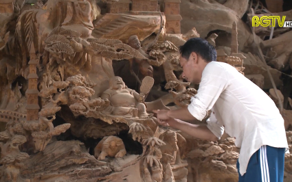 Nghề mộc Đ&ocirc;ng Thượng tinh hoa từ đ&ocirc;i b&agrave;n tay