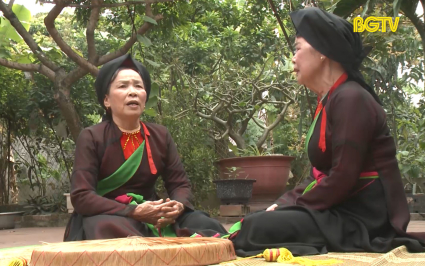 Nghệ nh&acirc;n g&igrave;n giữ di sản Quan họ