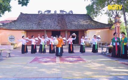 Nghệ thuật ch&egrave;o tỉnh Bắc Giang 