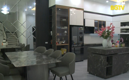 Nội thất l&ocirc; phố tr&ecirc;n đất ngắn