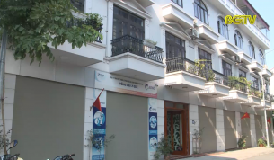 Nhà liền kề xây thô