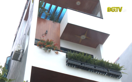 Nh&agrave; phố hiện đại 