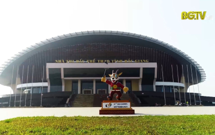 Nh&agrave; thi đấu thể thao tỉnh Bắc Giang sẵn s&agrave;ng cho Sea Games 31