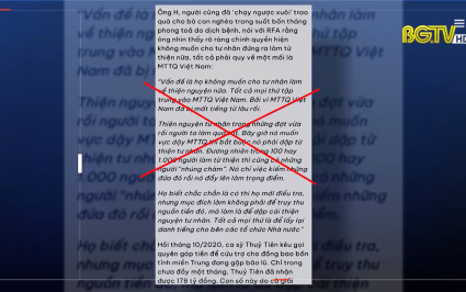 Nhận diện sự thật: Thủ đoạn mới xuy&ecirc;n tạc vai tr&ograve; của Mặt trận Tổ quốc