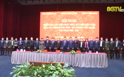 Nhiều kết quả từ li&ecirc;n kết v&ugrave;ng giữa Bắc Giang, Quảng Ninh, Hải Dương