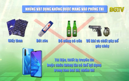 Những lưu &yacute; trước kỳ thi tốt nghiệp THPT