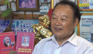 Niềm đam m&ecirc; thể hiện h&igrave;nh tượng B&aacute;c Hồ của người nghệ sĩ