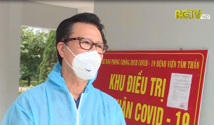 "&Ocirc;ng chủ tịch" trốn vợ về Bắc Giang hỗ trợ chống dịch
