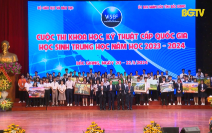 Khai mạc cuộc thi KHKT cấp quốc gia học sinh trung học 