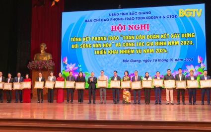 Nh&acirc;n rộng điển h&igrave;nh x&acirc;y dựng đời sống văn h&oacute;a