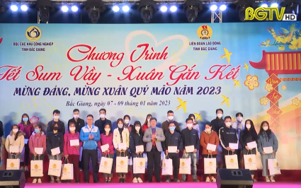 Chương tr&igrave;nh "Tết sum vầy - Xu&acirc;n gắn kết" năm 2023