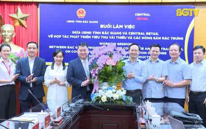 Hợp t&aacute;c ph&aacute;t triển ti&ecirc;u thụ vải thiều v&agrave; n&ocirc;ng sản đặc trưng