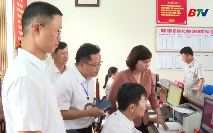 Nắm bắt t&igrave;nh h&igrave;nh vận h&agrave;nh m&ocirc; h&igrave;nh ch&iacute;nh quyền 2 cấp tại x&atilde; Ti&ecirc;n Lục