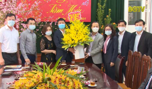 PCT Thường trực UBND tỉnh Mai Sơn ch&uacute;c Tết v&agrave; kiểm tra c&ocirc;ng t&aacute;c ph&ograve;ng chống dịch Covid- 19
