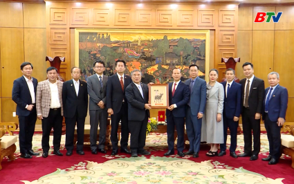 Ph&oacute; Chủ tịch Thường trực UBND tỉnh tiếp, l&agrave;m việc với đo&agrave;n c&ocirc;ng t&aacute;c tỉnh Mie (Nhật Bản)