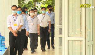 PCT UBND tỉnh kiểm tra c&ocirc;ng t&aacute;c thi tốt nghiệp THPT