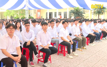 Bắc Giang ph&aacute;t đ&ocirc;̣ng Tu&acirc;̀n l&ecirc;̃ hưởng ứng học t&acirc;̣p su&ocirc;́t đời