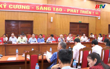 G&oacute;p &yacute;, phản biện x&atilde; hội Dự thảo b&aacute;o c&aacute;o ch&iacute;nh trị Đại hội đại biểu Đảng bộ tỉnh