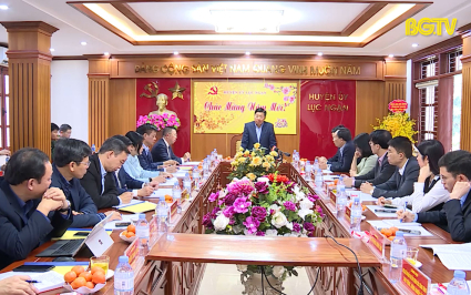 Phấn đấu ho&agrave;n th&agrave;nh c&aacute;c ti&ecirc;u ch&iacute; th&agrave;nh lập thị x&atilde; Chũ v&agrave; huyện Lục Ngạn mới 