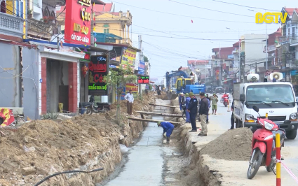 Phấn đấu ho&agrave;n th&agrave;nh cải tạo đường tỉnh 295 trong th&aacute;ng 6