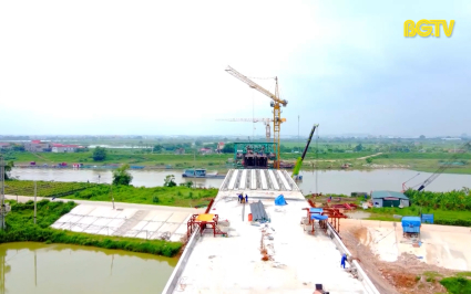 Phấn đấu hợp long cầu H&agrave; Bắc 2 v&agrave;o cuối th&aacute;ng 11 năm nay