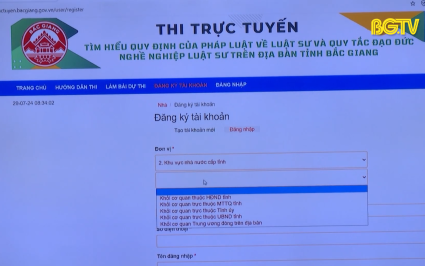 Ph&aacute;p luật v&agrave; cuộc sống: Hưởng ứng cuộc thi trực tuyến về quy định của ph&aacute;p luật về Luật sư